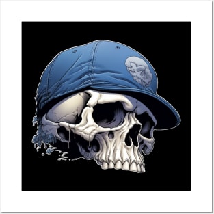 Skull Cap 05 Posters and Art